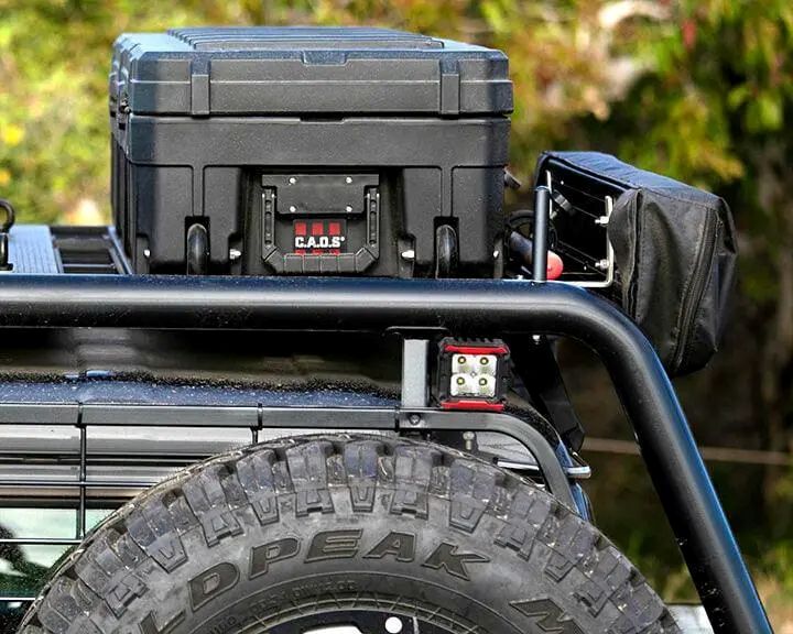 Caos 128L Adventure Series Case - Storm Grey
