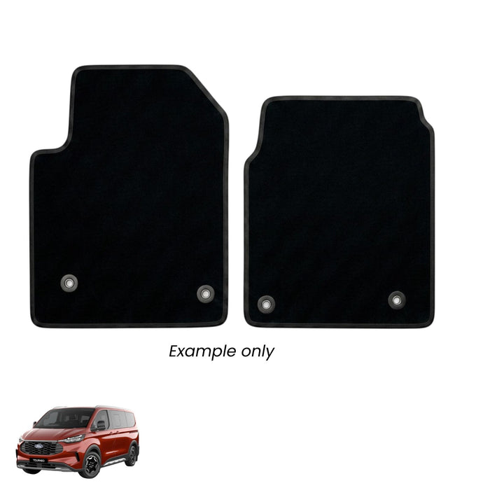 KombiLife Classic Carpet Floor Mats For Ford Tourneo 2023+ (8 Seater) – Fronts Only – Without Driver Side Heel Pad