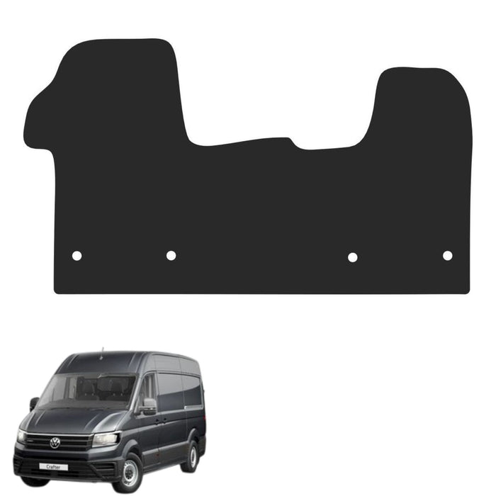 KombiLife Executive Rubber Floor Mats For VW Crafter LWB (2017 Onwards) – Fronts Only