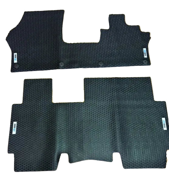 KombiLife All-Weather Rubber Floor Mats For ID. Buzz LWB (6 Seater) – Full Set