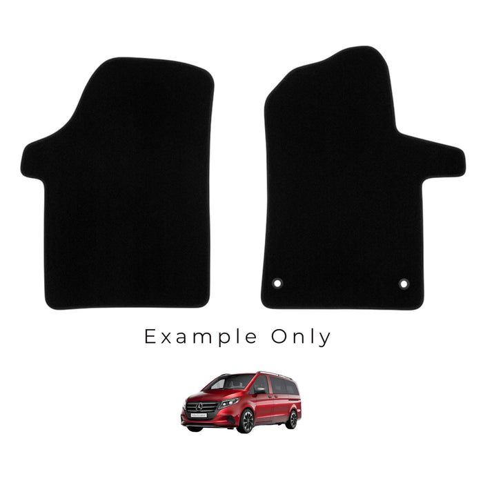 KombiLife Platinum Carpet Car Mats For Mercedes-Benz Vito Crew Cab (2015+) – Fronts Only