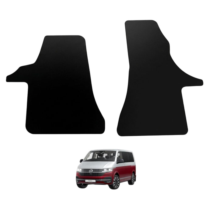 KombiLife Classic Carpet Floor Mats For VW T6.1 Multivan / California – Fronts Only – With Driver Side Heel Pad