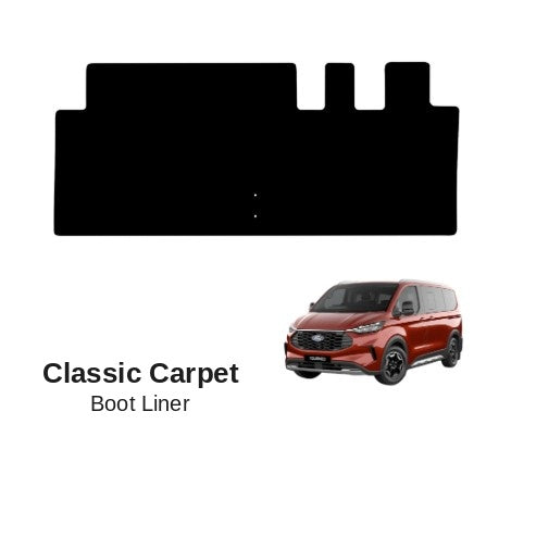 KombiLife Classic Carpet Boot Liner For Ford Tourneo 2023+ (9 Seater)