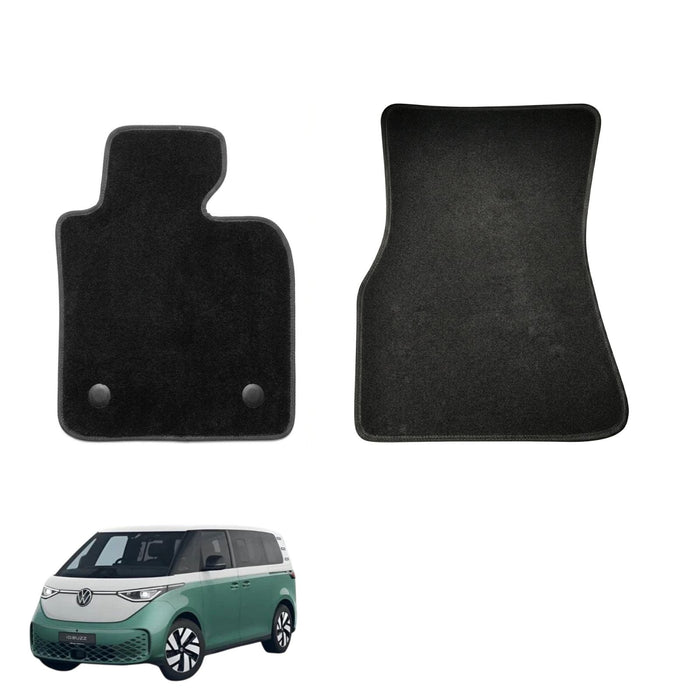 KombiLife Classic Carpet Floor Mats For VW ID. Buzz LWB (6 Seater) – Fronts Only – Without Driver Side Heel Pad