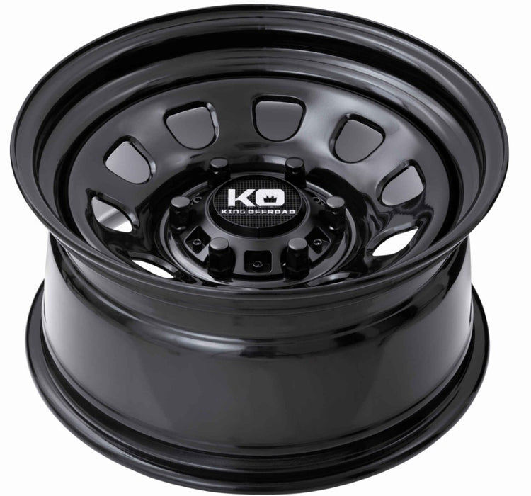 D-Hole Steel Wheel -Satin Black - 17"x7.5 6x120 for VW T7 Transporter / Ford Transit Custom / Ford Tourneo 2023+