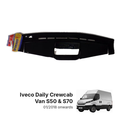 Dash Mate dashboard cover - Iveco Daily Crewcab Van S50 & S70 (01/2018 onwards)