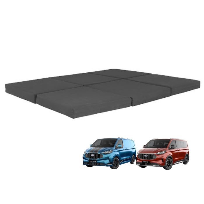 Deluxe Dual Layer Memory Split Mattress - 3-piece Visco-Comfort - Ford Transit Custom V710 & Ford Tourneo 2023+