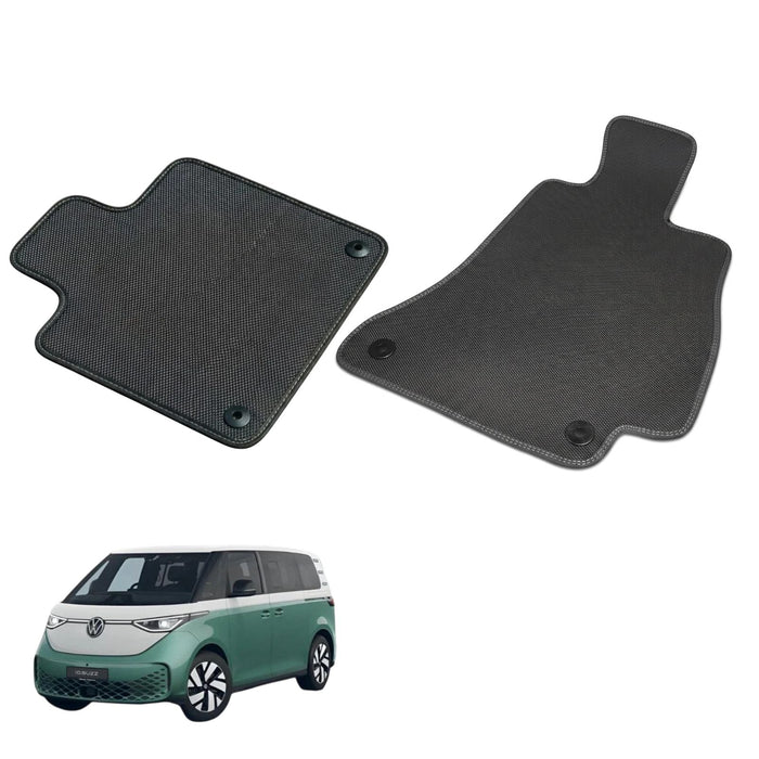 KombiLife Executive Rubber Floor Mats For ID. Buzz LWB (6 Seater) – Full Set