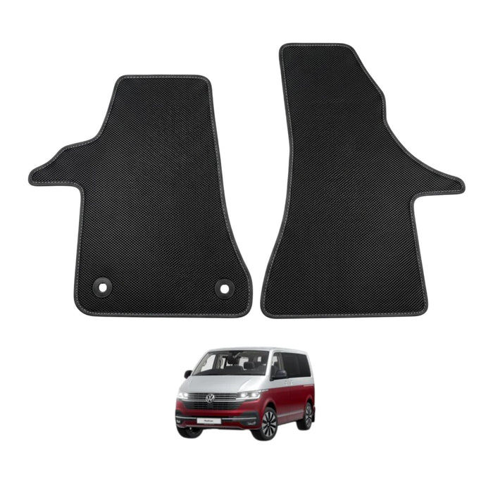 KombiLife Executive Rubber Floor Mats For VW T6.1 Multivan / California – Fronts Only