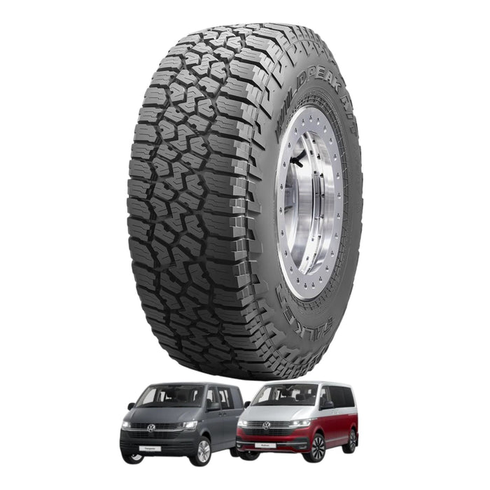 Falken LT225/70R17 110S WILDPEAK AT3W - All Terrain Light Truck Tyre for VW Campervan - 225/70/17 - 110SS
