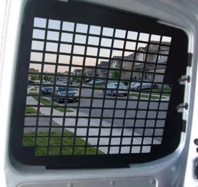 Fiat Ducato / Peugeot Boxer Rear Window Protection Screens - Black