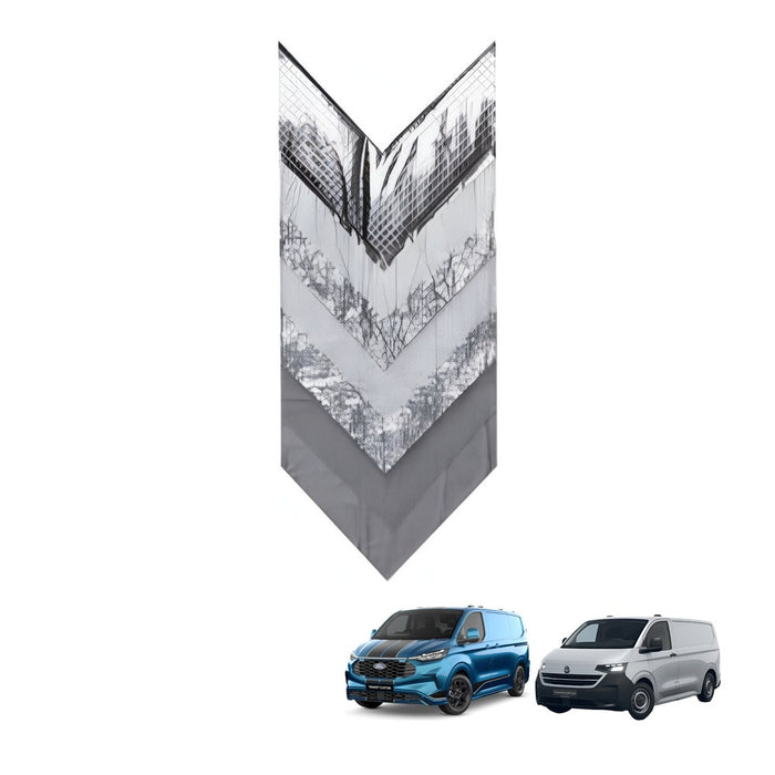 Front Side Window ThermoMat - Magnetic with Pocket - VW T7 Transporter / Ford Transit Custom V710