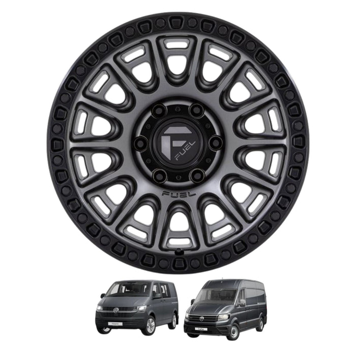 Fuel – Cycle – Alloy Wheels – 17″ – Matt Grey Finish – 8.5J – 5×120 – Load Rated