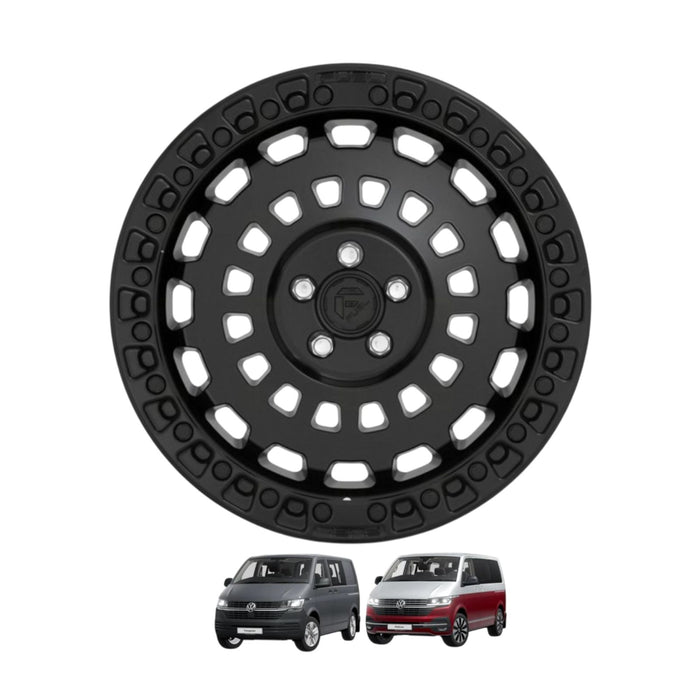 Fuel – Zephyr – Alloy Wheels – 17″ – Matt Black Finish – 8.5J – 5×120 – Load Rated