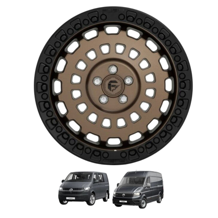 Fuel – Zephyr – Alloy Wheels – 17″ – Matt Bronze Finish – 8.5J – 5×120 – Load Rated