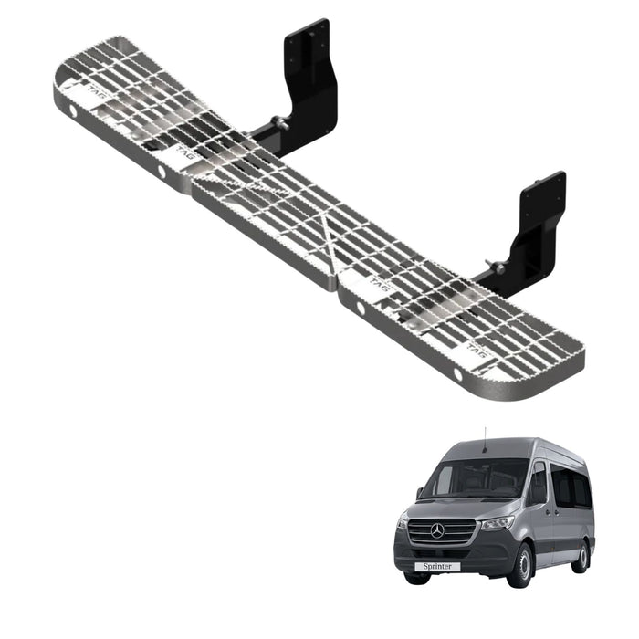 Galvanised Step & Sensor Brackets for Mercedes-Benz Sprinter 2019+ (Wide Chassis)