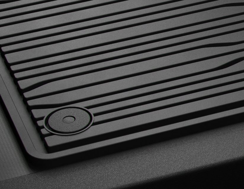 Genuine Ford Front All-Weather Rubber Mats Transit Custom V710 & Tourneo Custom 2023+