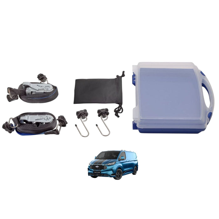 Genuine Ford Load Securing Kit (Tie Downs) for Transit Custom V710