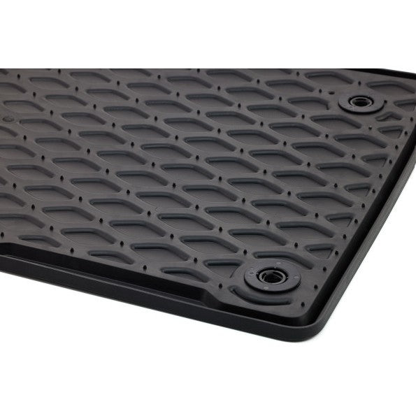 Genuine VW All‑Weather Front Rubber Floor Mats for T7 Transporter Cab Bench Seat