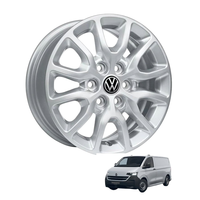 Genuine VW Alloy Wheel Montreal 6J x 16" for T7 Transporter