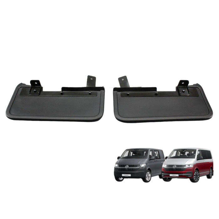 Genuine VW Front Mudflaps – T5/T6/T6.1 Multivan / Caravelle / California / Transporter