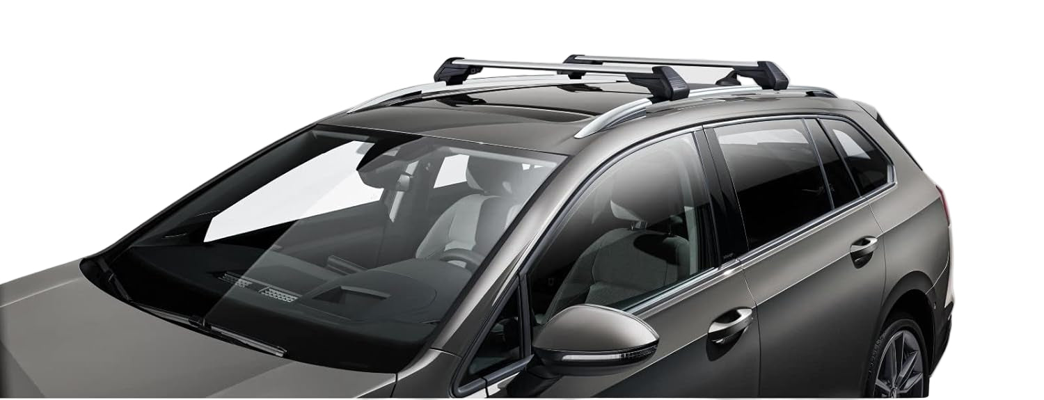 Genuine VW Roof Bar for Golf A8 Wagon / Golf A8 R Wagon – Sliding Roof Compatible