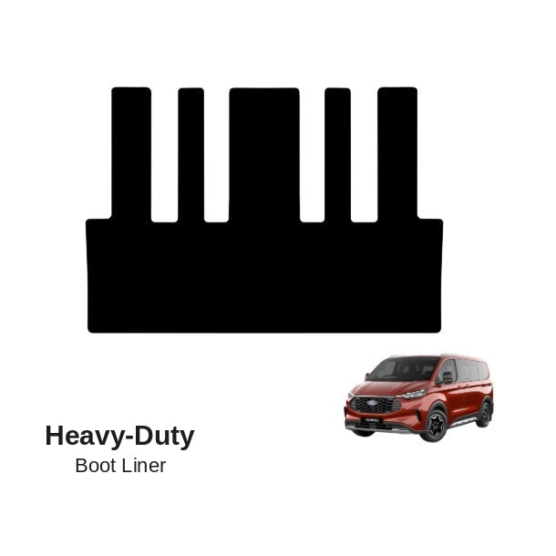 KombiLife Heavy-Duty Rubber Boot Liner For Ford Tourneo 2023+ (8 Seater)
