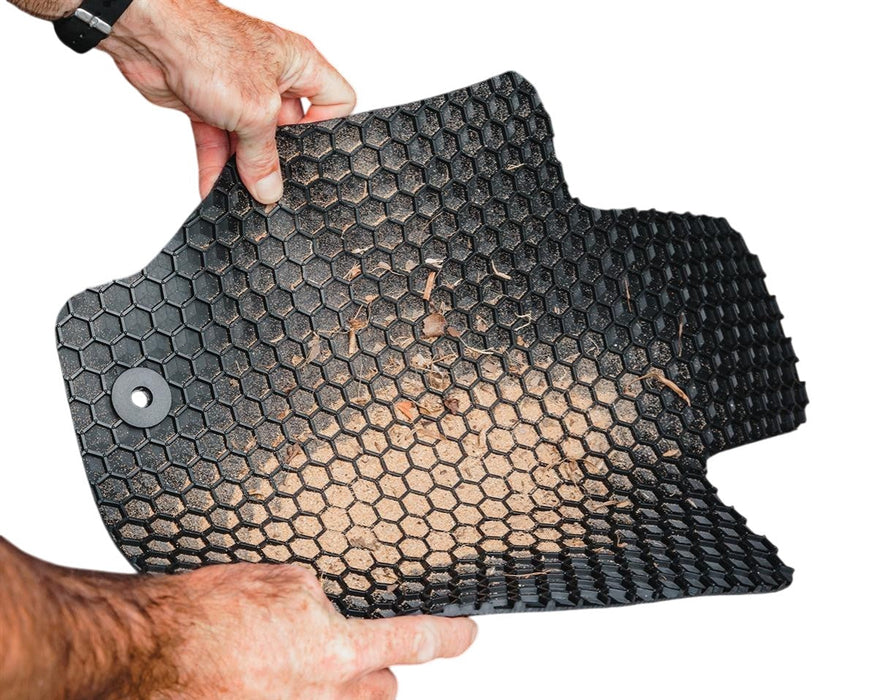 KombiLife Heavy Duty Rubber Floor Mats For ID Buzz SWB (5 Seater) – Fronts Only