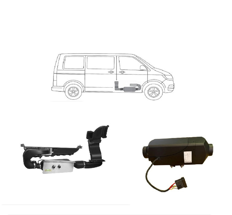 K-technik Diesel Heater System - Premium Kit - T5/T6/T6.1