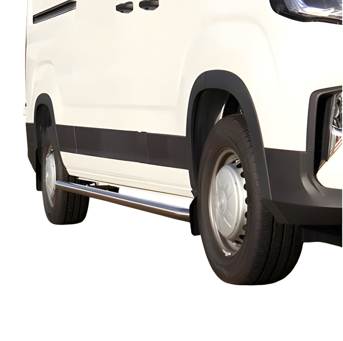 Protective Side Bars – Chrome For LDV Deliver 9 LWB