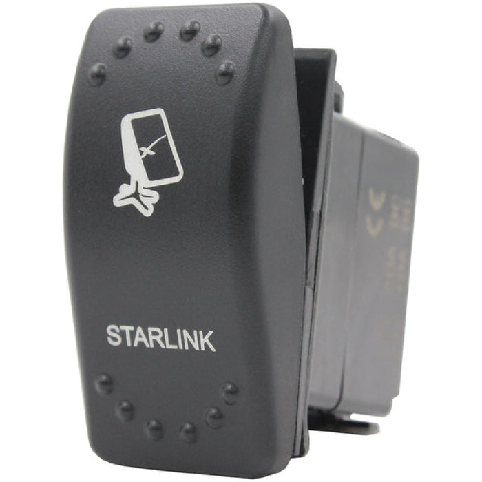 Laser Etched Rocker Switch – No LED – Starlink