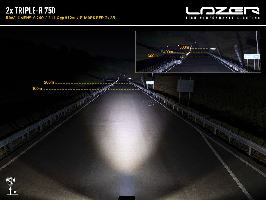 Lazer LED Lights Kit – Triple‑R 750 Elite Gen2 For VW T5/T5.1 Transporter / Multivan