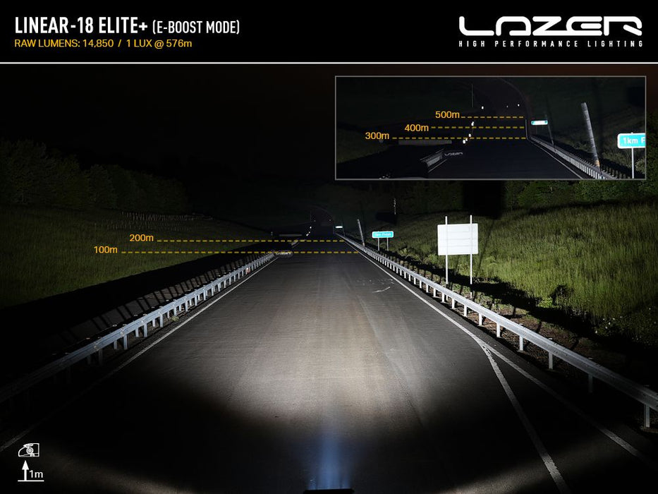 Lazer Lamps Linear-18 Elite+ (Plus) Slimline LED Driving Light