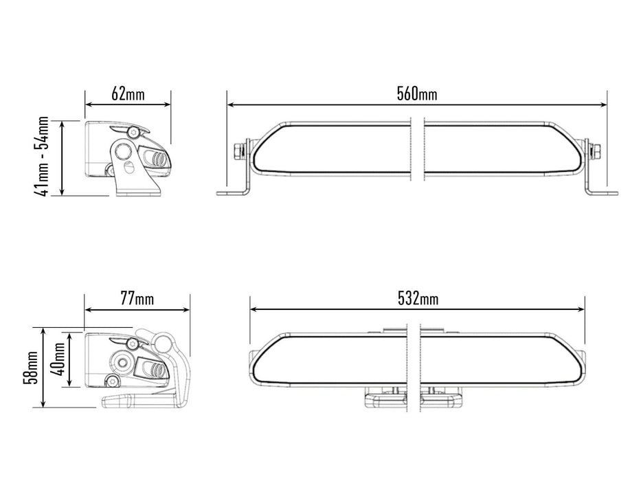Lazer Lamps Linear-18 Elite i-LBA Slimline LED Driving Light