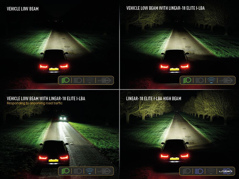 Lazer Lamps Linear-18 Elite i-LBA Slimline LED Driving Light