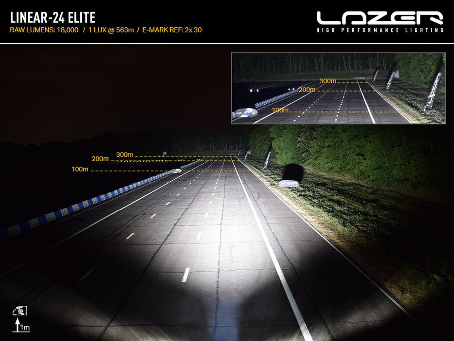 Lazer Lamps Linear‑24 Elite Slimline LED Driving Light