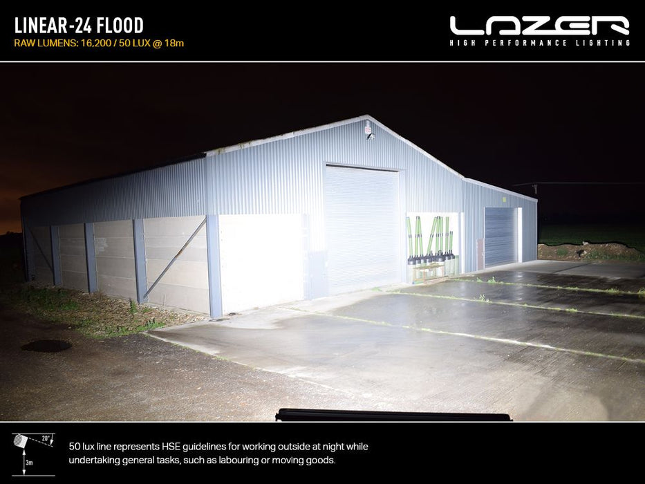 Lazer Lamps Linear‑24 Flood LED Driving Light