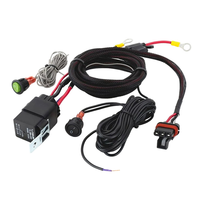 Lazer Single-Lamp Harness Kit (3-Pin, Aptiv, 12V)