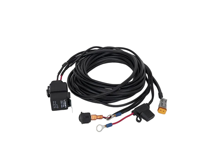 Lazer Single-Lamp Wiring Kit (2-Pin, Deutsch DT, 12V)