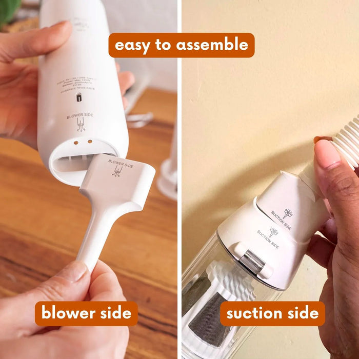 Living in a Bubble Cordless Air Duster & Vacuum Bundle - 2 Pack