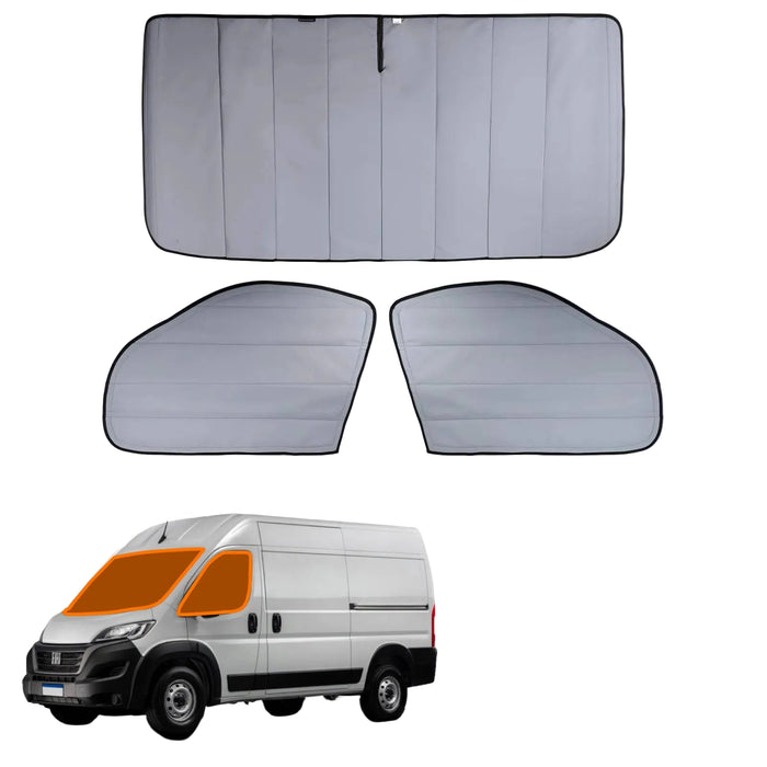 Living in a Bubble Fiat Ducato Thermomats – Cab Set