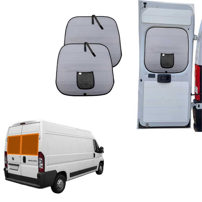 Living in a Bubble Fiat Ducato Thermomats – Rear Barn Door Windows (Pair)