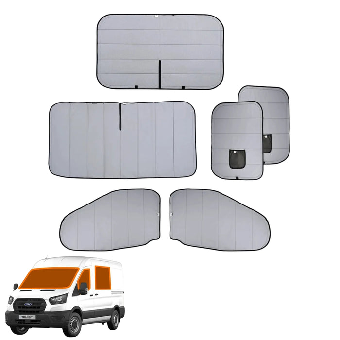 Living in a Bubble Ford Transit 2015+ Thermomats – 6PC Set (Mid & High Roof)