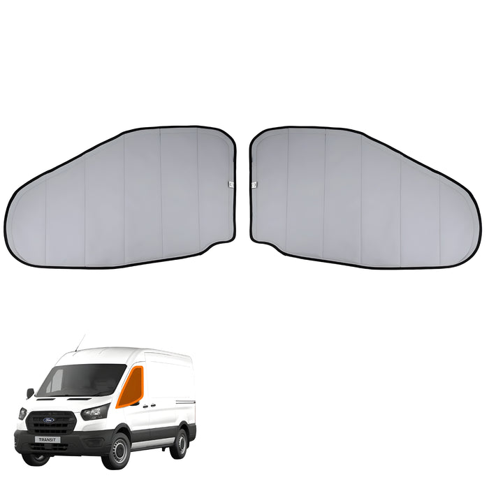 Living in a Bubble Ford Transit 2015+ Thermomats – Driver / Passenger Windows Pair (Mid & High Roof)