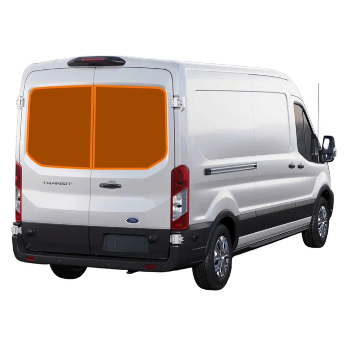 Living in a Bubble Thermomats for Ford Transit 2015+ – Full Metal Rear Barn Doors (Mid & High Roof)