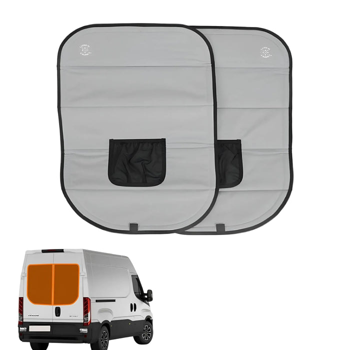 Living in a Bubble Iveco Daily 2015+ Thermomats – Rear Barn Doors (Pair)