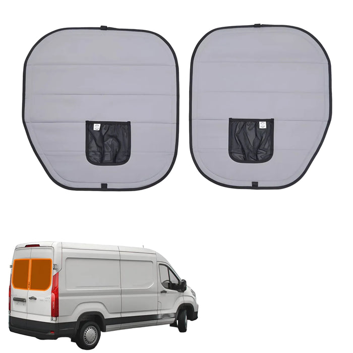 Living in a Bubble LDV Deliver 9 Thermomat – Mid Roof Rear Door Windows (Pair)
