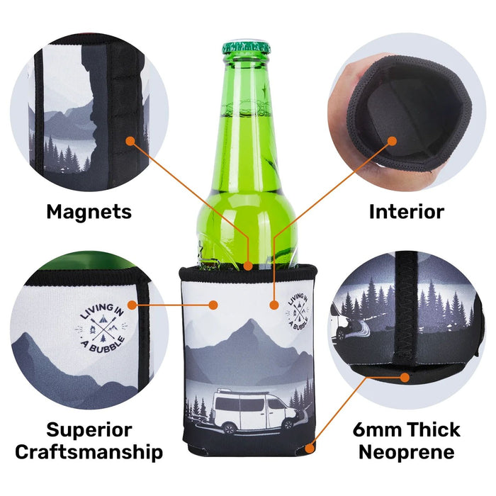 Living in a Bubble Magnetic Beer Holder