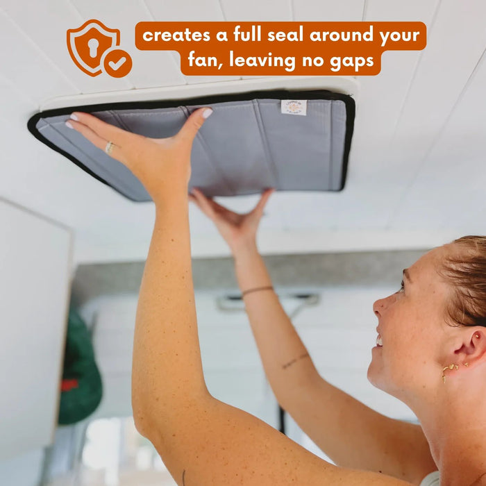 Living in a Bubble Magnetic Insulated Roof Vent Cover For MaxxAir / Fan-Tastic