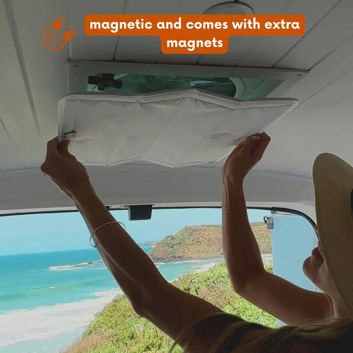 Living in a Bubble Magnetic Insulated Roof Vent Cover For MaxxAir / Fan-Tastic